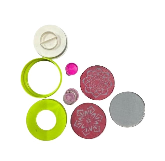 Magic Rangoli Stencil Roller Kit