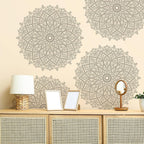 Large Mandala Stencils - 6 Pc Ranger Stencils for Walls & Fabric