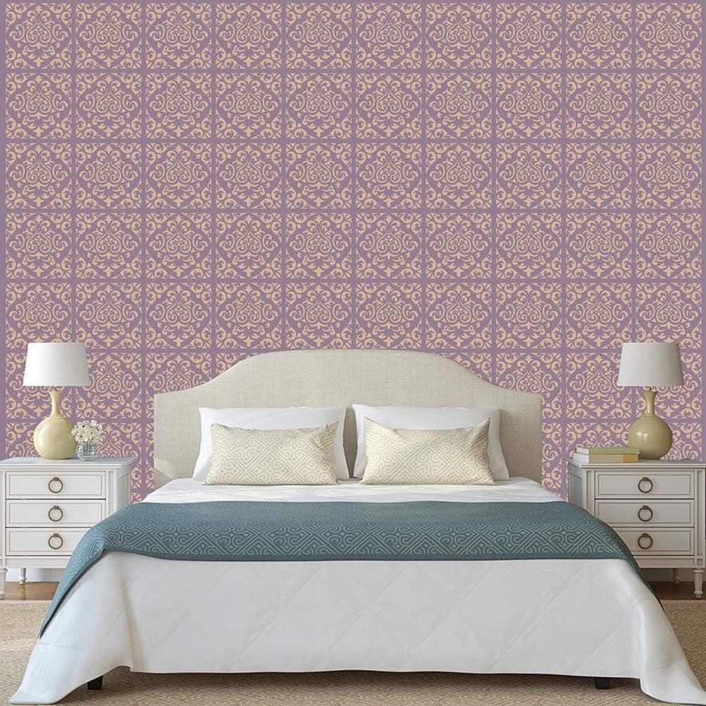 16 Pcs Mandala Stencils, 6 X 6 Inch Reusable Painting Templates for Crafts